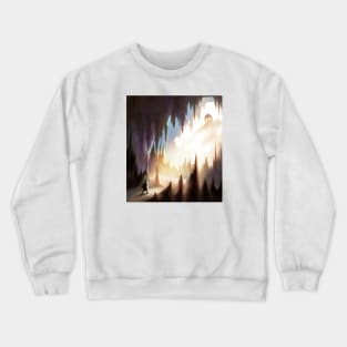 In the cavern (color) Crewneck Sweatshirt